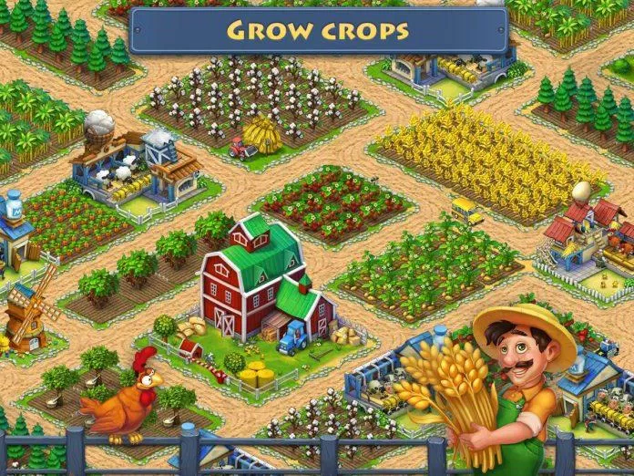 Đồ họa của game Township (nguồn: internet)