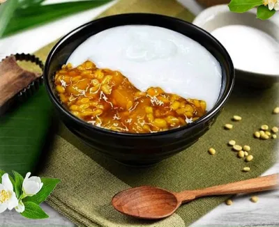 Nước cốt dừa béo thơm, trắng ngần. (Nguồn: Internet)