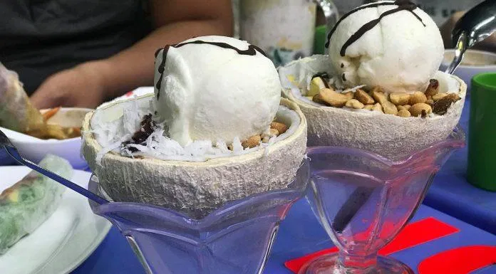 Kem xôi dưa