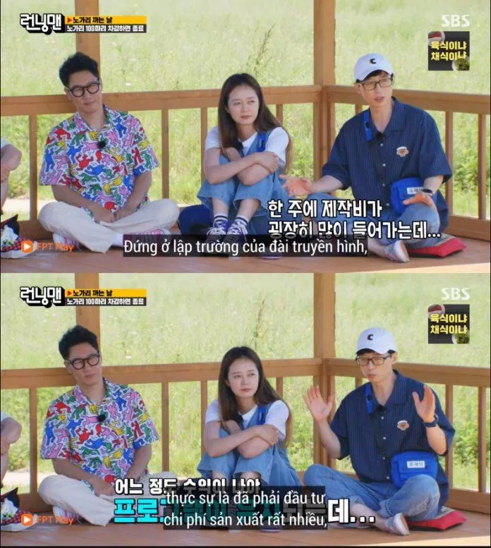 Rất may mắn chương trình đã tìm được nhà tài trợ để duy trì Running Man như hiện nay. (Ảnh: Internet). Rất may mắn chương trình đã tìm được nhà tài trợ để duy trì Running Man như hiện nay. (Ảnh: Internet).