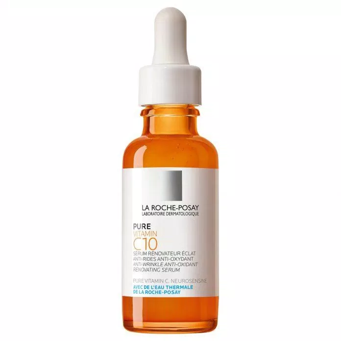 Tinh chất làm sáng da La Roche Posay Pure Vitamin C10 với thiết kế tone cam bắt mắt ( Nguồn: internet)