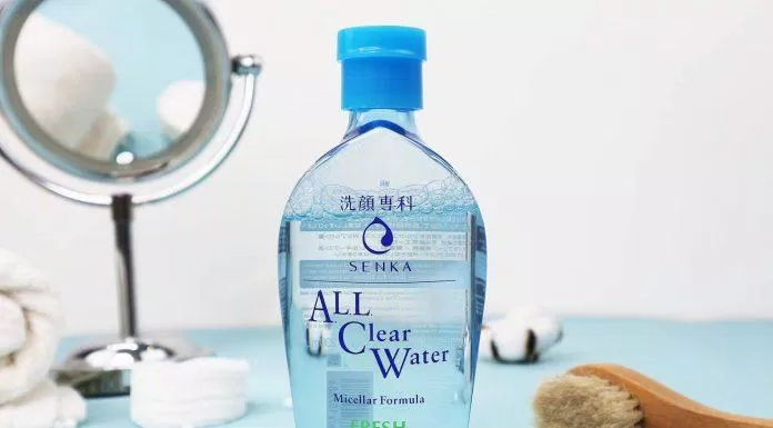 Senka ALL Clear Water Fresh cũng là một sản phẩm có giá thành bình dân (Nguồn: Internet)