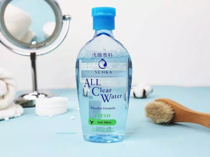 Senka ALL Clear Water Fresh cũng là một sản phẩm có giá thành bình dân (Nguồn: Internet)