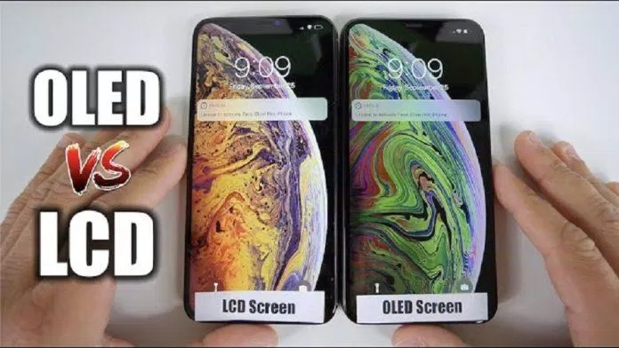 So sánh hình ảnh trên màn hình OLED và LCD (Ảnh: Internet). So sánh hình ảnh trên màn hình OLED và LCD (Ảnh: Internet).