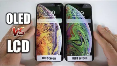 So sánh hình ảnh trên màn hình OLED và LCD (Ảnh: Internet). So sánh hình ảnh trên màn hình OLED và LCD (Ảnh: Internet).