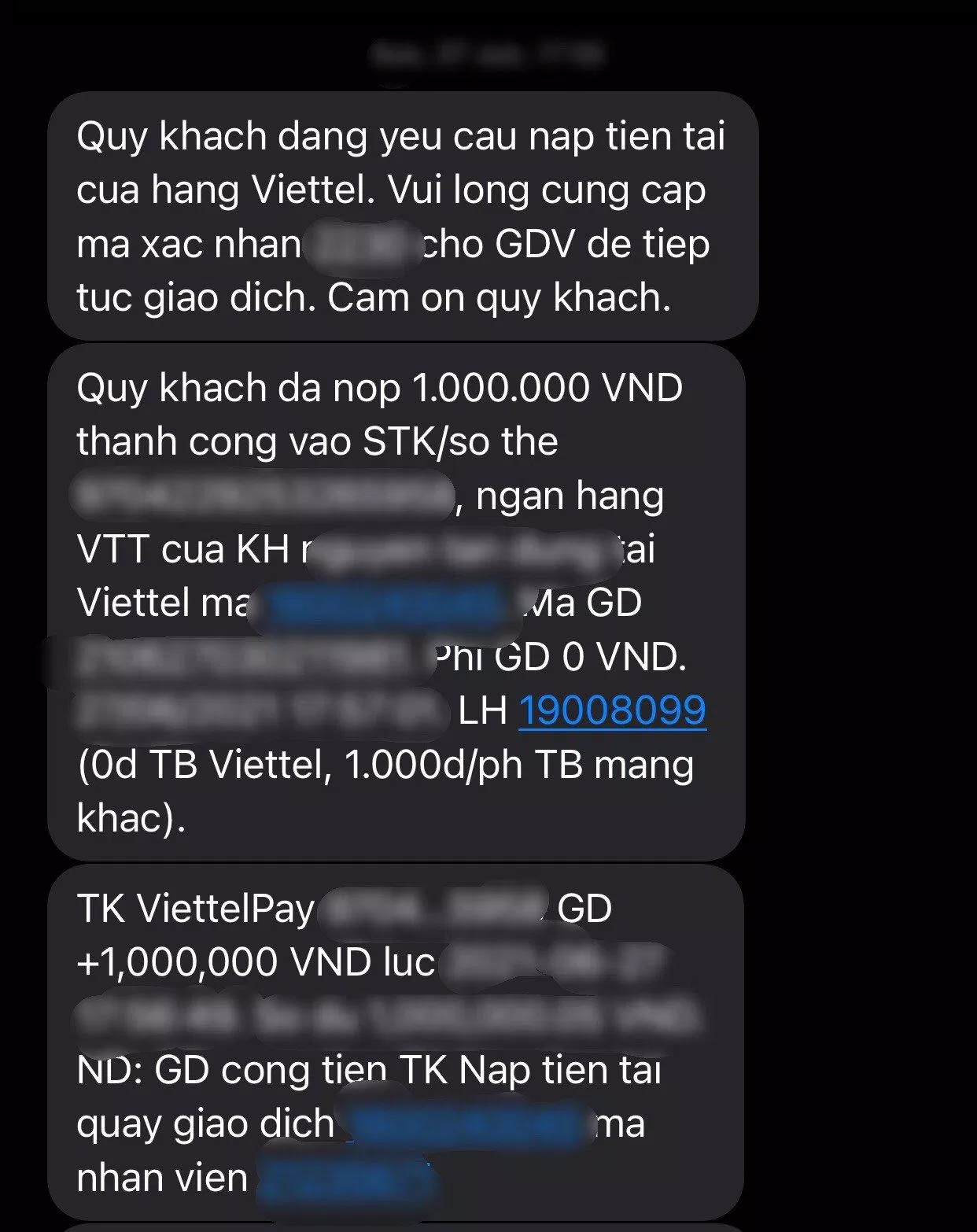 Biến động số dư tài khoản sẽ đều được thông báo kịp thời về máy của khách hàng (Ảnh: BlogAnChoi).