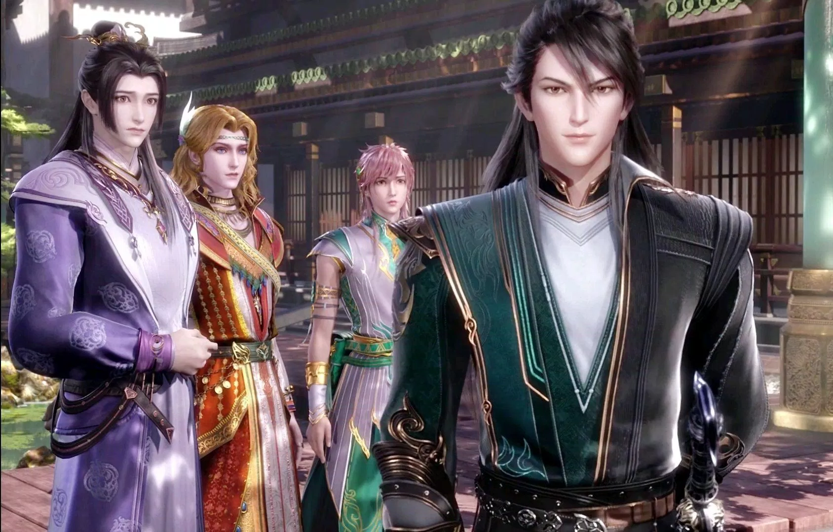 Phim hoạt hình đam mỹ Thiên Bảo Phục Yêu Lục (Nguồn: Internet) Phim hoạt hình đam mỹ Thiên Bảo Phục Yêu Lục (Nguồn: Internet)