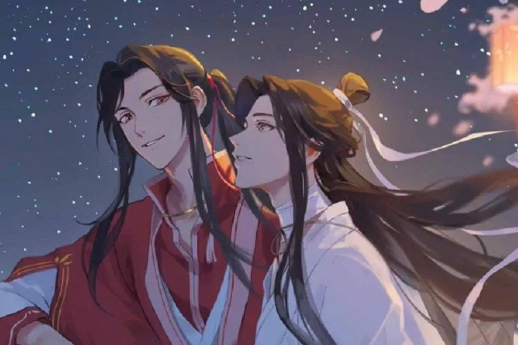 Phim hoạt hình đam mỹ Thiên Quan Tứ Phúc (Nguồn: Internet) Phim hoạt hình đam mỹ Thiên Quan Tứ Phúc (Nguồn: Internet)