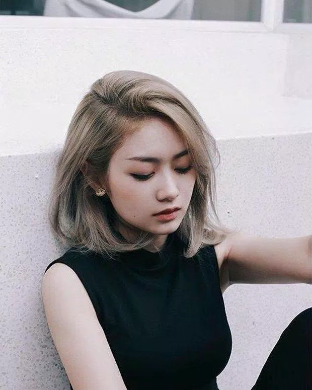 Mẫu tóc nhuộm giấu màu cực cá tính. Nguồn: Intenet