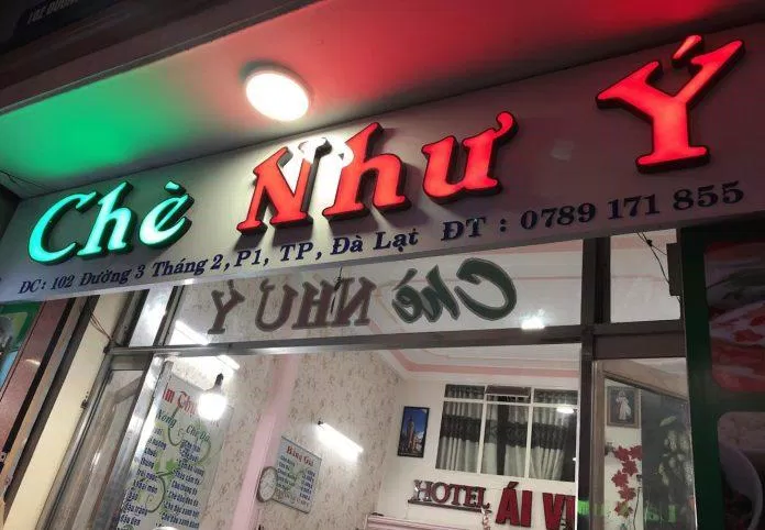 Quán chè Như Ý nơi ăn vặt ở trung tâm Đà Lạt (Nguồn: Internet) Quán chè Như Ý nơi ăn vặt ở trung tâm Đà Lạt (Nguồn: Internet)