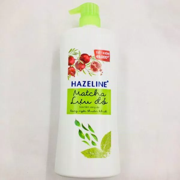 Hazeline Matcha lựu đỏ giúp da thêm sáng mịn (Nguồn: Internet)