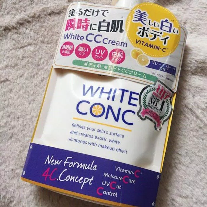 White Conc Body chứa đến 2000cc hàm lượng Vitamin C (Nguồn: Internet)