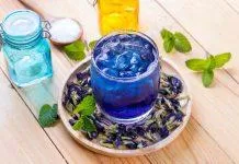 Sử dụng trà hoa đậu biếc hằng ngày sẽ giúp giảm nguy cơ ung thư (Nguồn: Internet)