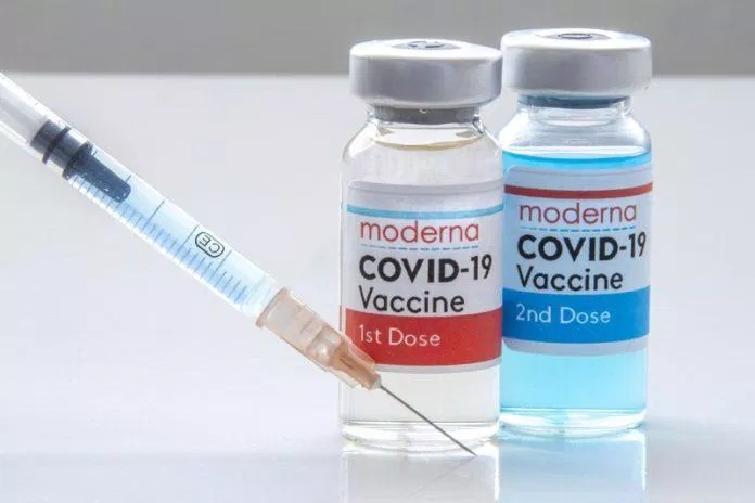 Vắc-xin ngừa COVID-19 của Moderna (Ảnh: Internet). Vắc-xin ngừa COVID-19 của Moderna (Ảnh: Internet).