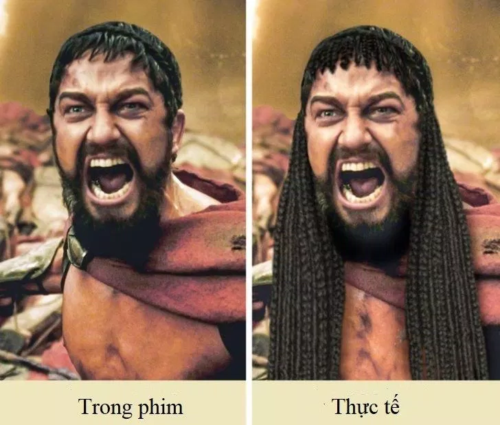 Võ sĩ giác đấu tóc tai đỏm lắm đấy! (Ảnh: Internet)