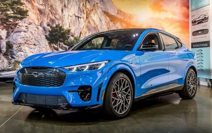 Xe ô tô điện Ford Mustang Mach-E 2021 (Ảnh: Internet). Xe ô tô điện Ford Mustang Mach-E 2021 (Ảnh: Internet).