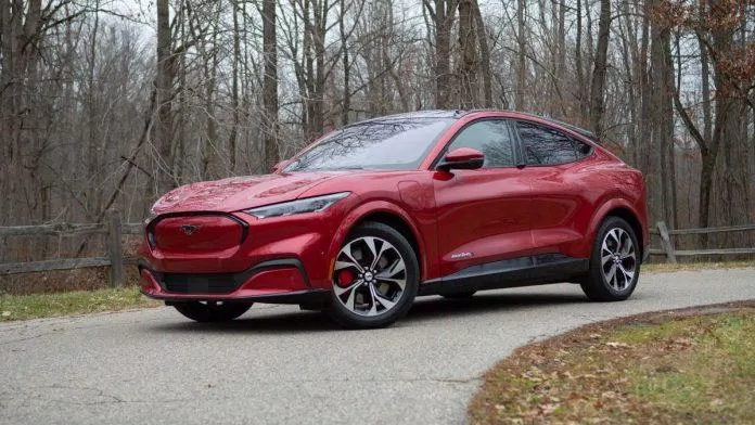 Xe ô tô điện Mustang Mach-E 2021 (Ảnh: Internet).