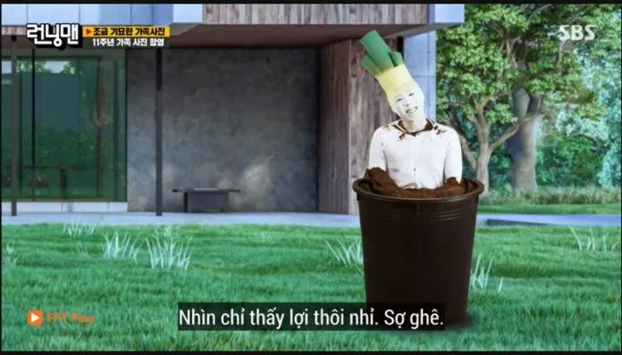 Yang Se Chan trong vai cây hành. (Ảnh: Internet). Yang Se Chan trong vai cây hành. (Ảnh: Internet).