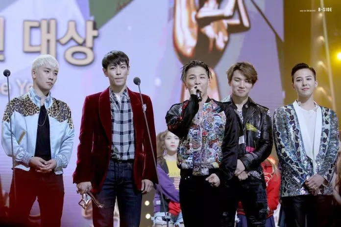 Nhóm nhạc nam BIGBANG đã giành được tổng cộng 53 cúp chiến thắng trên chương trình âm nhạc trong suốt thời gian hoạt động. (Nguồn: Internet)