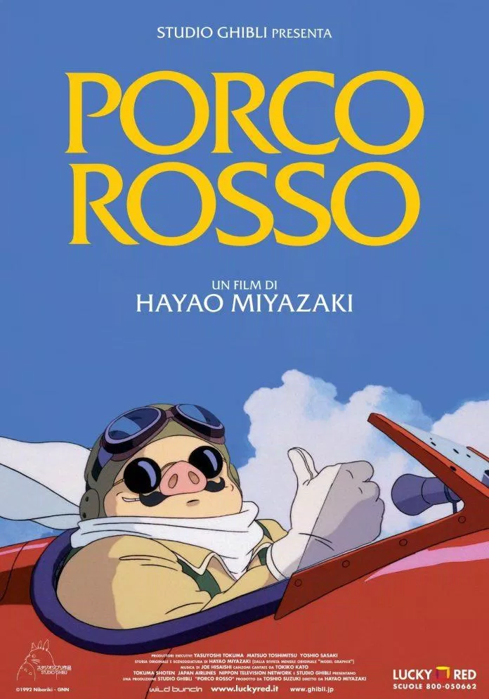 Poster phim Porco Rosso. (Nguồn: Internet)