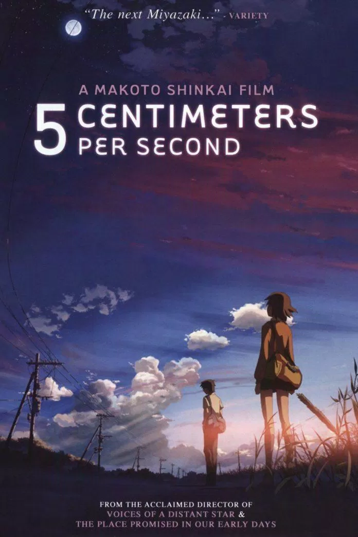 Poster phim 5 Centimeters per Second. (Nguồn: Internet)