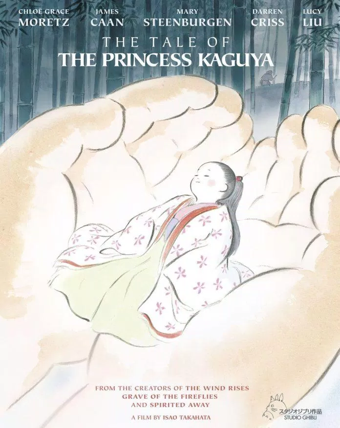 Poster phim The Tale of the Princess Kaguya. (Nguồn: Internet)