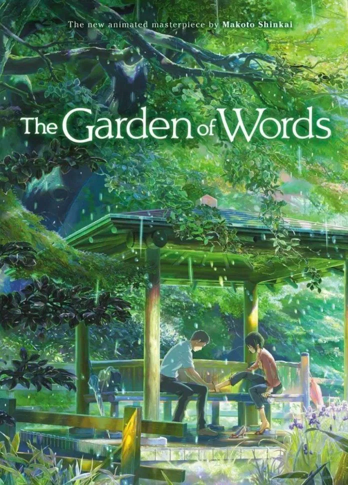 Poster phim The Garden of Words. (Nguồn: Internet)