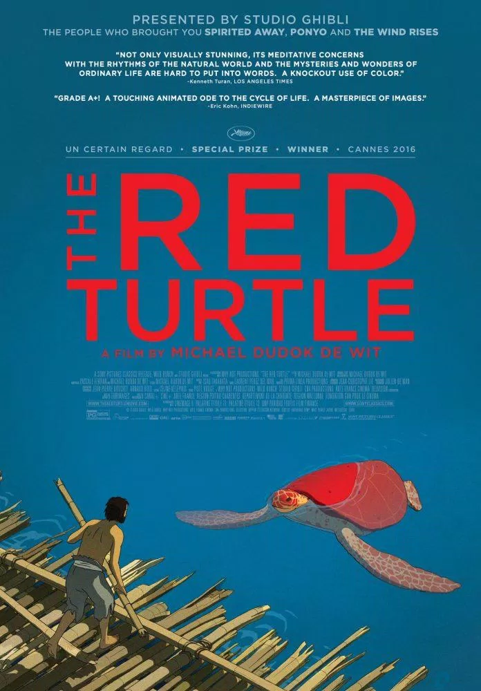 Poster phim The Red Turtle. (Nguồn: Internet)
