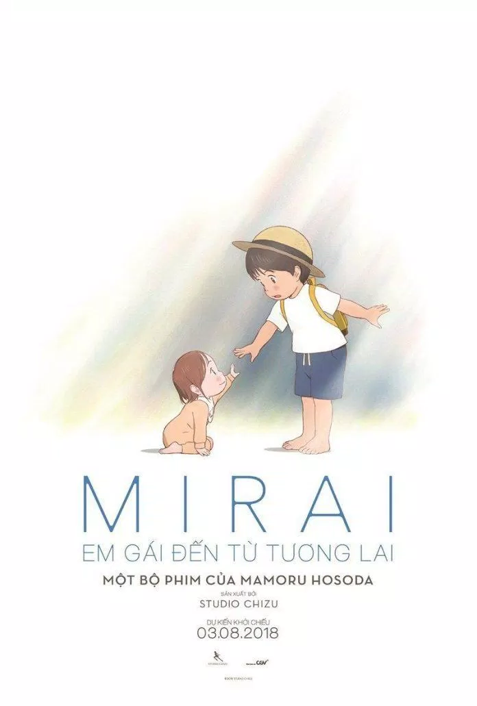 Poster phim Mirai. (Nguồn: Internet)