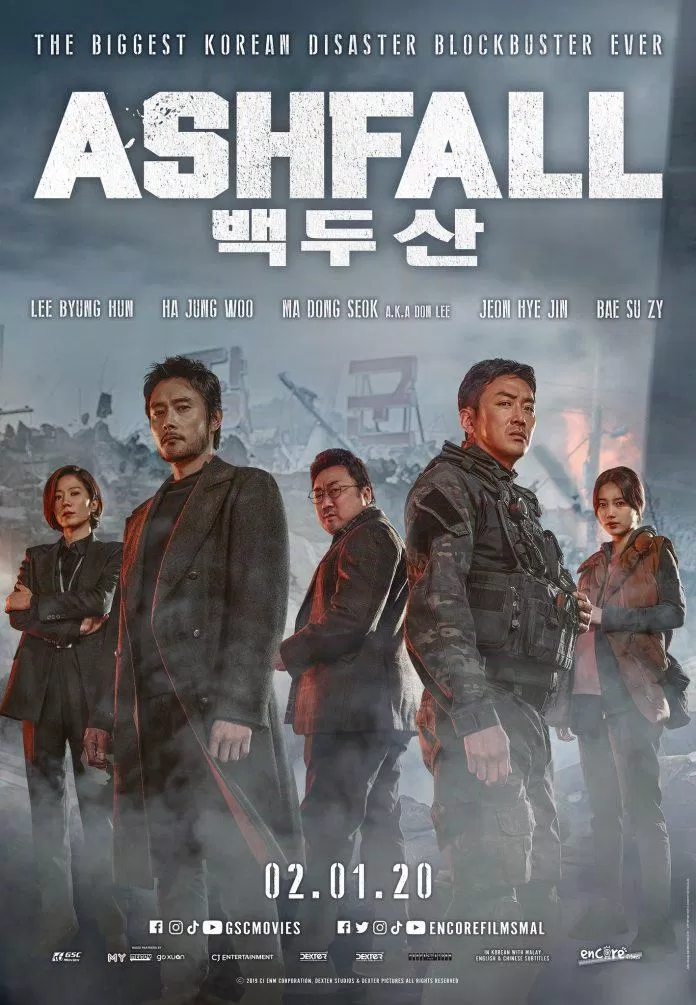 Poster phim Ashfall. (Nguồn: Internet)