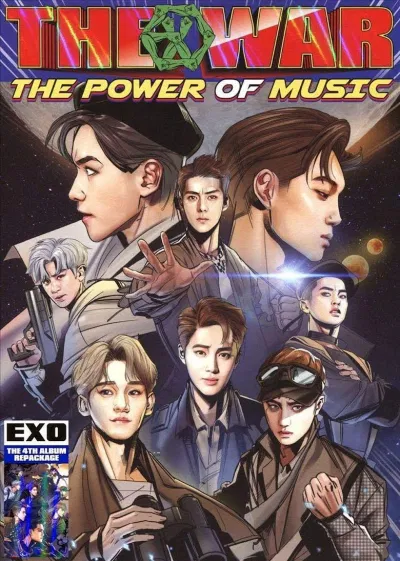 Album The War: The Power Of Music với thiết kế độc đáo sáng tạo (Nguồn: Internet). Album The War: The Power Of Music với thiết kế độc đáo sáng tạo (Nguồn: Internet).