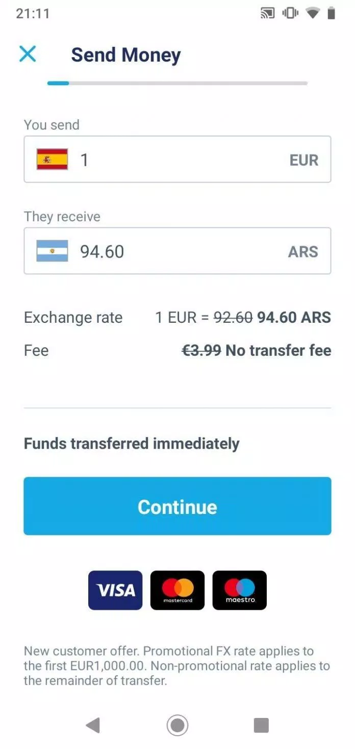 Chuyển tiền quốc tế với app Remitly (Ảnh: Internet). Chuyển tiền quốc tế với app Remitly (Ảnh: Internet).