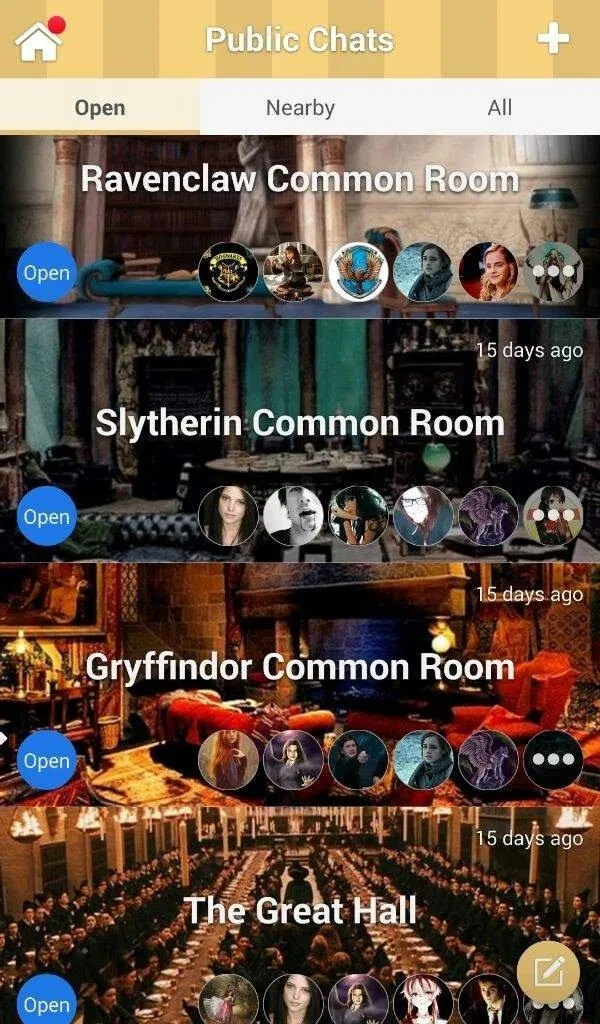 Ứng dụng 9 3/4 Amino (Ảnh: Internet). Ứng dụng 9 3/4 Amino (Ảnh: Internet).