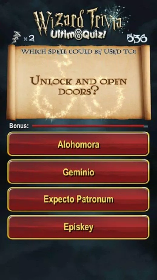 Ứng dụng Harry Potter Wizard Quiz (Ảnh: Internet). Ứng dụng Harry Potter Wizard Quiz (Ảnh: Internet).
