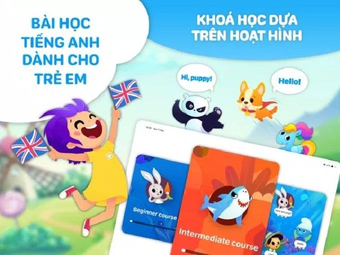 Ứng dụng EWA Kids: Tiếng Anh cho trẻ em (Ảnh: Internet).