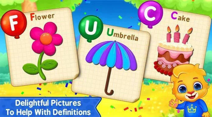 ABC Kids là một ứng dụng đơn giản giúp trẻ học bảng chữ cái tiếng Anh qua các bài hát và trò chơi (Nguồn: Internet).