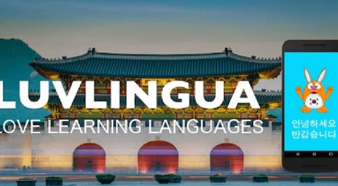 Học tiếng Hàn với app Luvlingua (Ảnh: Internet).