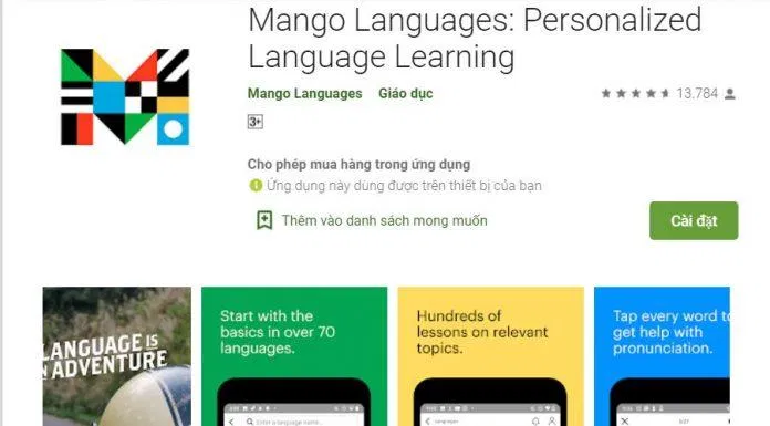 App học tiếng Hàn miễn phí Mango Languages (Ảnh: Internet). App học tiếng Hàn miễn phí Mango Languages (Ảnh: Internet).