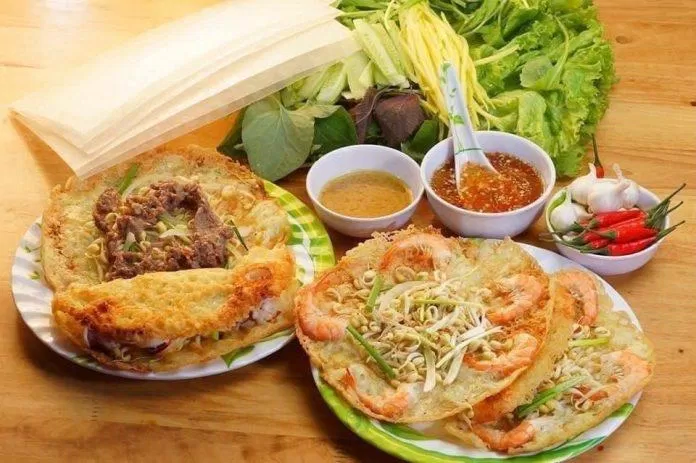 Bánh xèo tại Bánh Xèo Tôm Nhảy Thanh Diệu (Ảnh Bánh Xèo Tôm Nhảy Thanh Diệu) Bánh xèo tại Bánh Xèo Tôm Nhảy Thanh Diệu (Ảnh Bánh Xèo Tôm Nhảy Thanh Diệu)