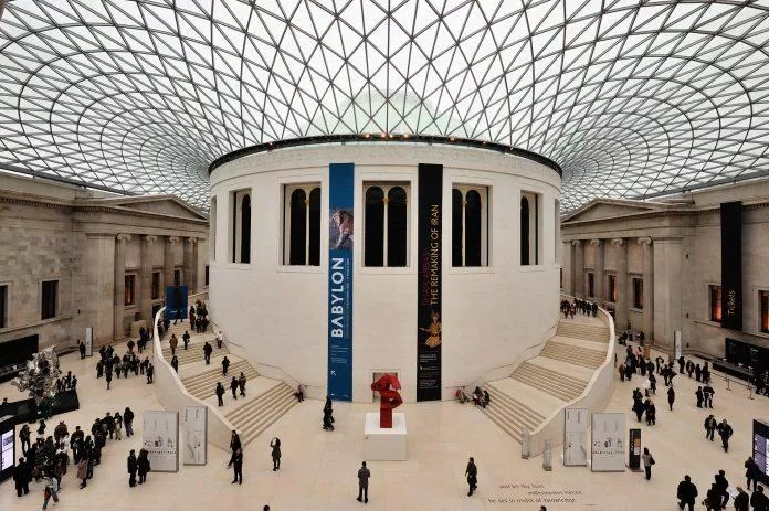 Bên trong Bảo tàng Anh, Luân Đôn (ảnh: internet)