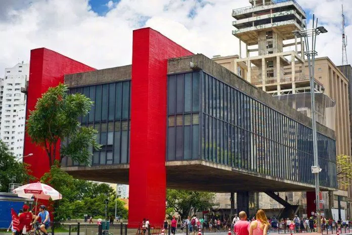 Kiến trúc độc đáo của MASP, Sao Paulo (ảnh: internet)