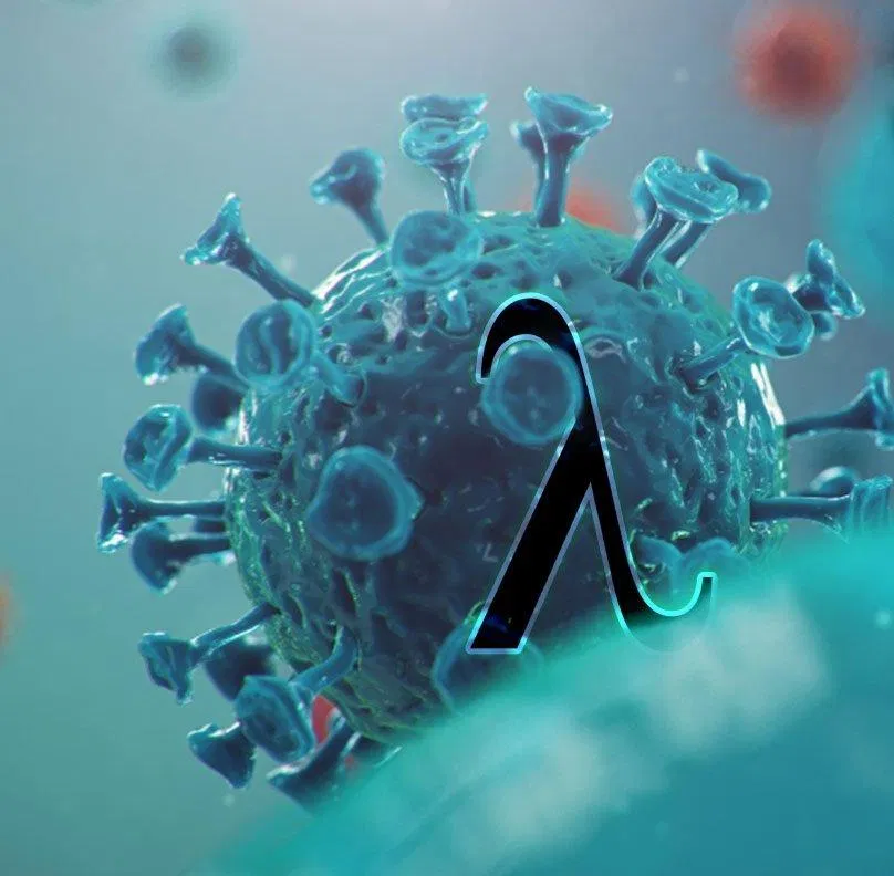 Biến thể mới được đặt tên theo chữ cái Lambda trong tiếng Hy Lạp (Ảnh: Internet). Biến thể mới được đặt tên theo chữ cái Lambda trong tiếng Hy Lạp (Ảnh: Internet).