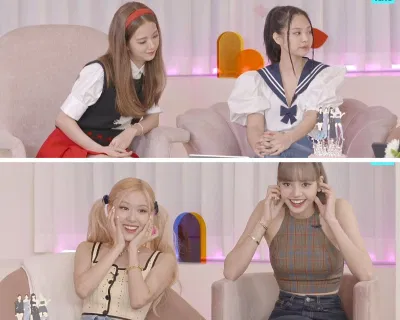 Các thành viên BLACKPINK trong buổi livestream trên VLIVE ngày 8/8/2021 (Nguồn: Internet). Các thành viên BLACKPINK trong buổi livestream trên VLIVE ngày 8/8/2021 (Nguồn: Internet).