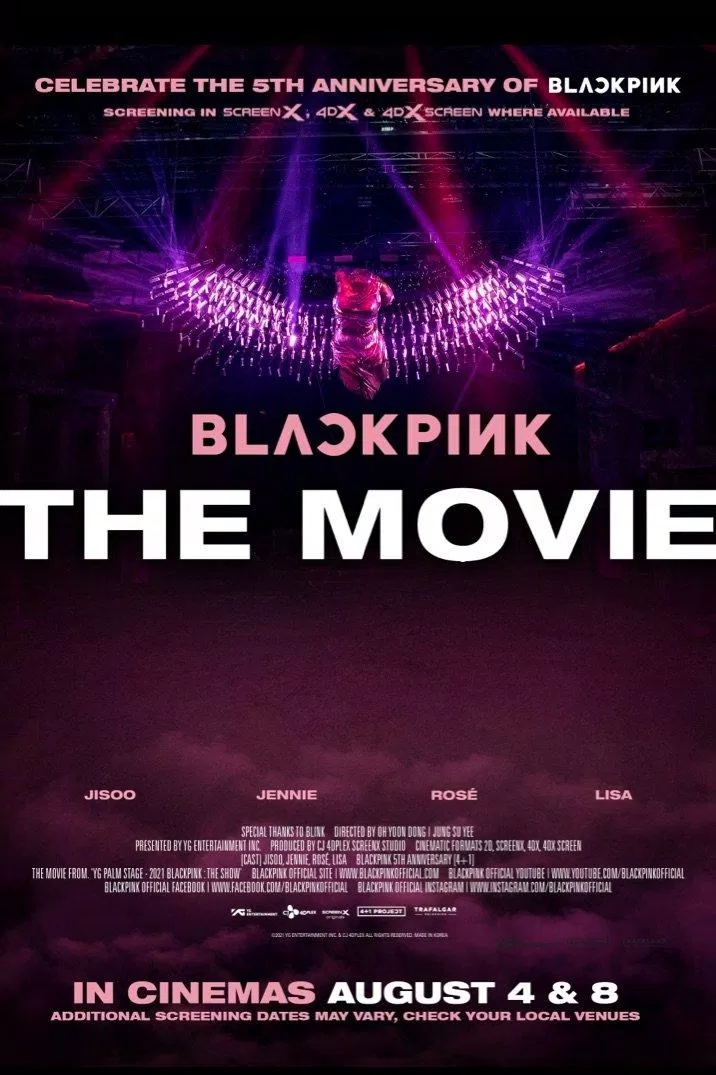 Poster phim tài liệu BLACKPINK The Movie (Ảnh: Internet)