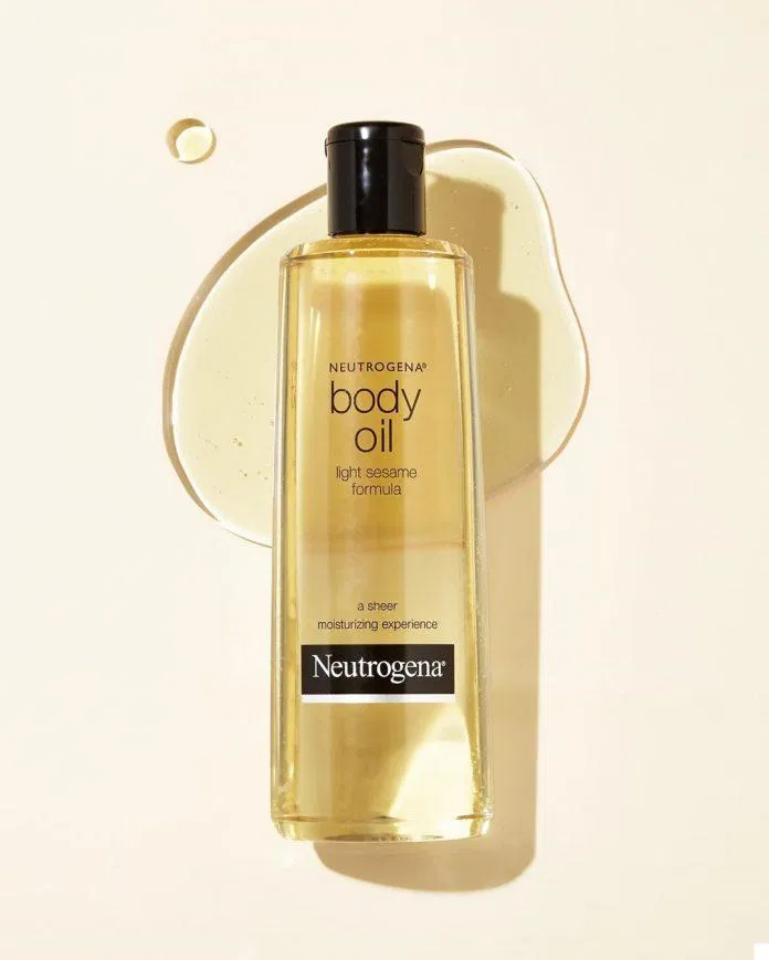 Thiết kể tinh tế và xinh xắn của dầu dưỡng thể Neutrogena Body Oil Light Sesame Formula (ảnh: internet)