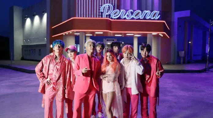 BTS và nữ ca sĩ Halsey hợp tác trong ca khúc "Boy with Luv" (Nguồn: Internet).