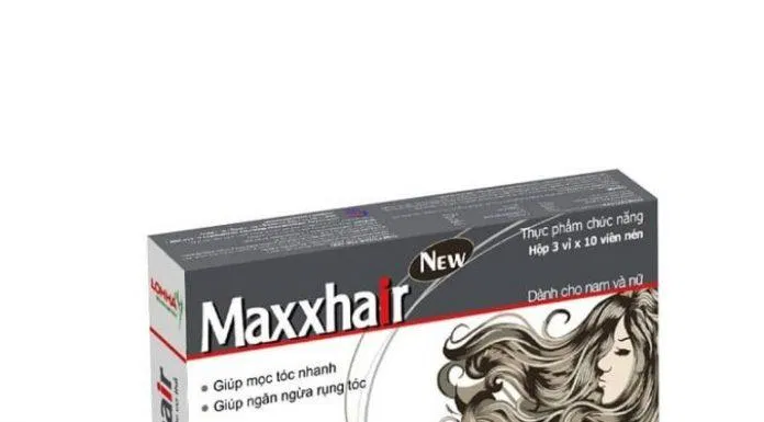 Viên uống Maxxhair có khả năng cải thiện tình trạng tóc rụng (Nguồn: Internet) Viên uống Maxxhair có khả năng cải thiện tình trạng tóc rụng (Nguồn: Internet)