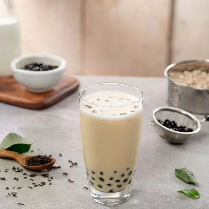 Vị trà sữa thơm béo được làm từ trà túi lọc (Nguồn: Internet)