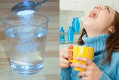 Súc miệng bằng nước muối là thói quen của nhiều người (Ảnh: Internet). Súc miệng bằng nước muối là thói quen của nhiều người (Ảnh: Internet).