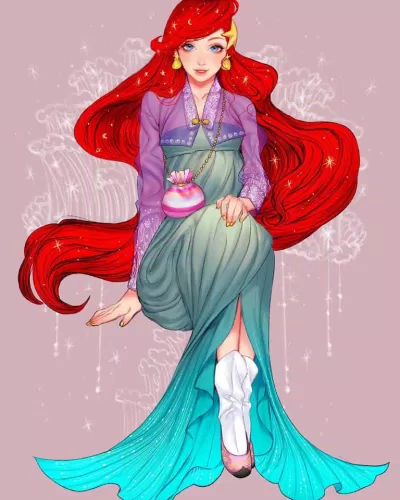 Ariel mặc hanbok (Ảnh: Instagram)